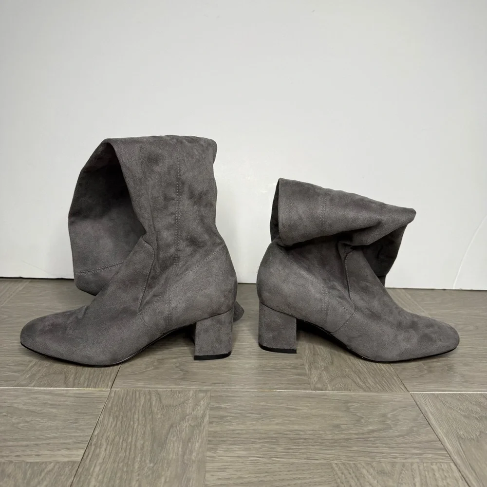 Marc Fisher Charlote Gray Over The Knee Boot 6 1/2 M
